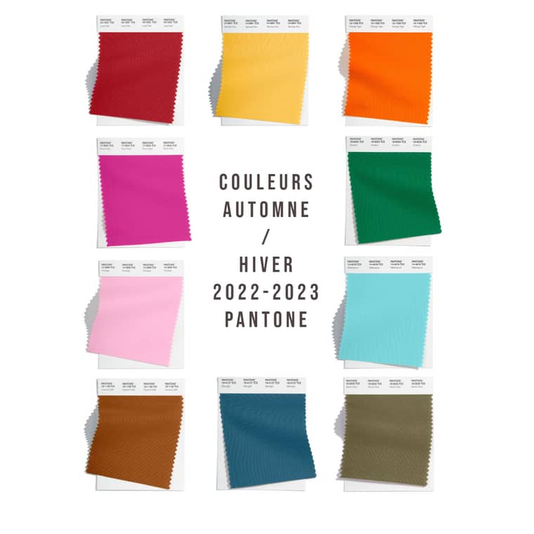 couleurs Pantone 22-23