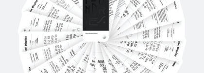 Typologie : un nuancier à destination des graphistes