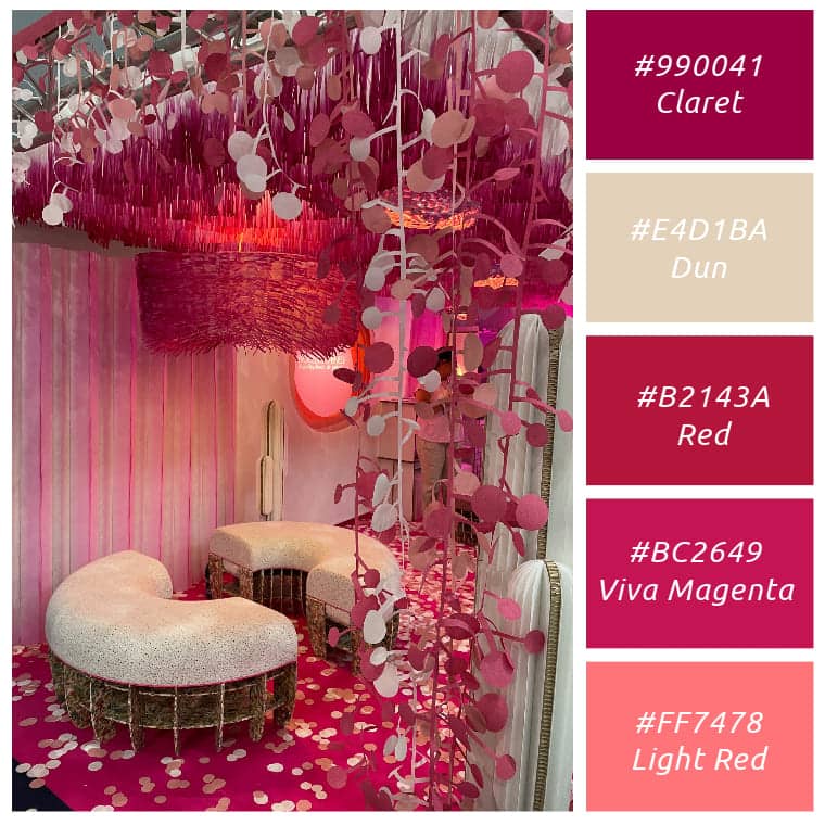 viva magenta salon maison et objet