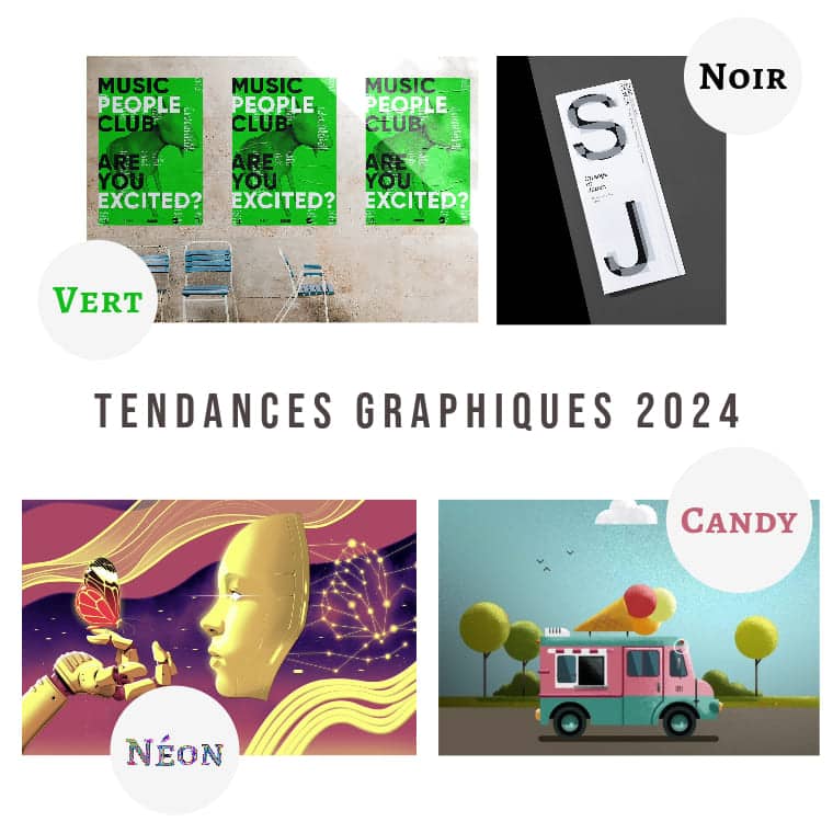 Les tendances graphiques en 2024