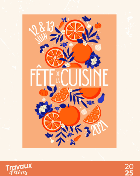 Graphisme r�alis� par une �l�ve de l'EDAA