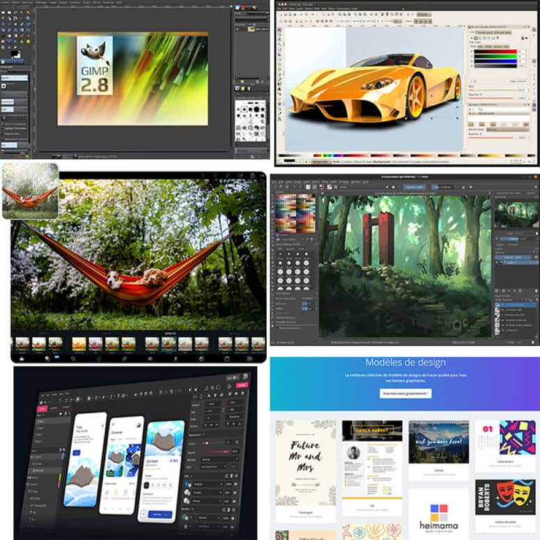 logiciel pao graphiste