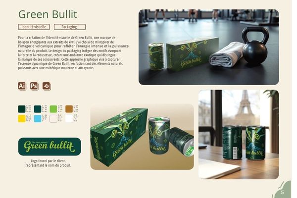 portfolio packaging graphiste