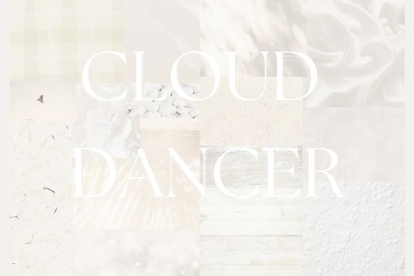 Couleur Pantone 2026 Cloud Dancer